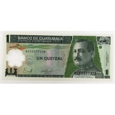 GUATEMALA 2006 . ONE 1 QUETZAL BANKNOTE